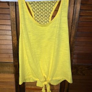 Yellow tank top